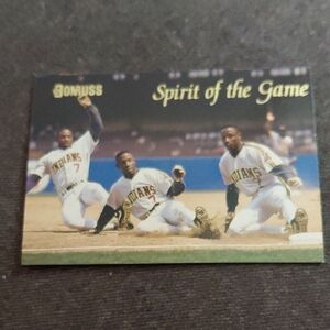 Donruss Spirit of the Game Card - Kenny Lofton